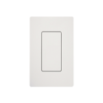 Placa ciega de pared color blanco