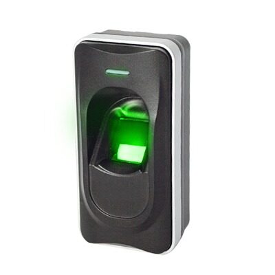 Lector Esclavo de Huella y Proximidad / RS-485 / IP65 / Sensor Óptico Antirrayaduras / Interior y Exterior