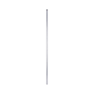 Poste de esquina fabricado en tubo galvanizado con 5 perforaciones para aisladores.