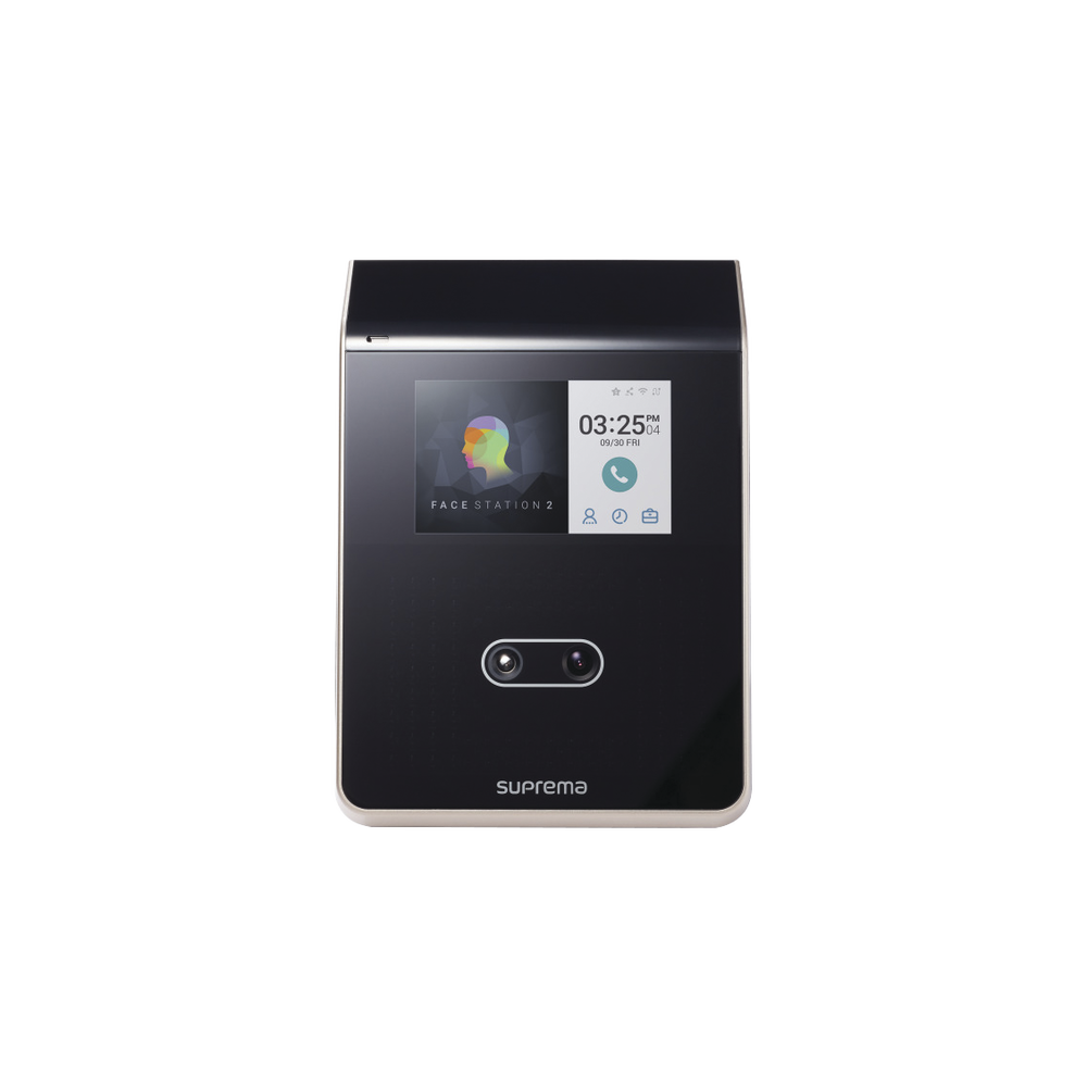 FaceStation 2 Lector Facial Bluetooth MultiClass SE Dual RFID (125KHZ EM HID PROX 13.56MHZ Mifare DesFire / EV1 FELICA ICLASS S) Compatible con BioStar2