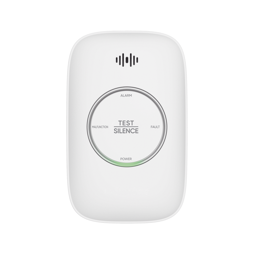 (HikFire)  Detector de Gas LP Propano C3H8 / Alarma Temprana / Salida para cierre de Válvula y/o  activación de Ventilador / Protección IP30 / Alarma de 70dB a 115dB a 1 metro de distancia