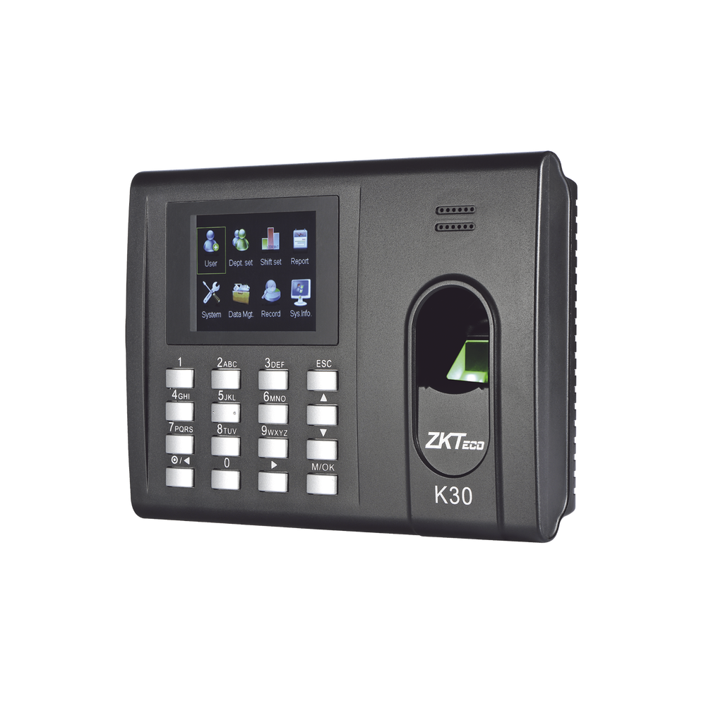 Terminal de Tiempo y Asistencia / Huella y Tarjeta 125 kHz / 1,000 Huellas / Batería de Respaldo / TCP/IP USB / Control de 1 Puerta