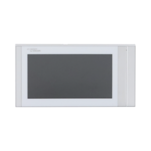 Monitor Analógico LCD de 7" 1080p (Full HD) a Color / Touch Screen / Soporta 2 Frentes de Calle y hasta 4 Monitores / Soporta Cámaras Analogicas (TURBOHD) para Tener Visión Adicional / Color Blanco