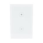 (ZWAVE) Dimmer panel táctil touch inalámbrico Zwave Plus. Compatible con Hubitat HC8, Álula  M2M, otros