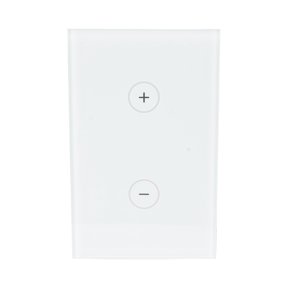 (ZWAVE) Dimmer panel táctil touch inalámbrico Zwave Plus. Compatible con Hubitat HC8, Álula  M2M, otros