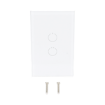 (ZWAVE) Interruptor On/Off panel táctil touch inalámbrico Zwave Plus 2 botones. Compatible con Hubitat HC8, Álula  M2M, otro - Image 3