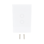 (ZWAVE) Interruptor On/Off panel táctil touch inalámbrico Zwave Plus 2 botones. No requiere cable neutro, Compatible con Hubitat HC8, Álula  M2M, otros - Image 3
