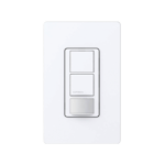 (XCT) Apagador doble con sensor de presencia, ideal para salas de entretenimiento, conferencia, etc.