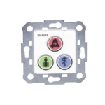 Modulo de 3 Botones iluminados para habitación de Hospital / Alarma / Cancelar y Código Azul / BUS RS485 / Compatible con NX0019/B, NX1021 Y NX0015 - Image 4