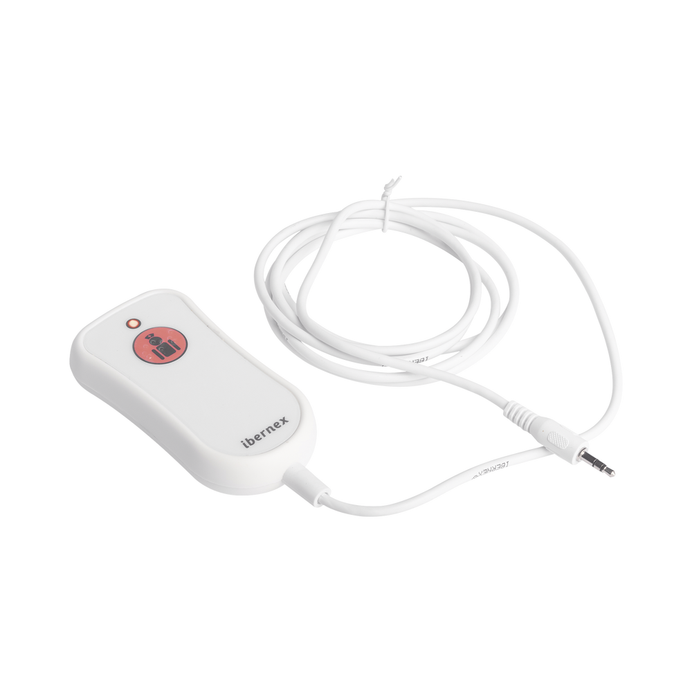 Pulsador de Llamada para Paciente Encamado — Botón Braille, Resistente a Líquidos y Fácil de Localizar en la Oscuridad