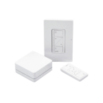 (Caseta Wireless) Kit Hub controlador, atenuador (dimmer), control y tapa. - Image 2