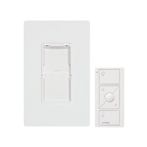 Kit, placa de pared y Control Remoto PICO Inalámbrico, complemente con un atenuador o switch on/off, Caseta, RA2, RadioRa2