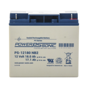 Batería 12V, 18AH, Para Respaldo, Tecnologías AGM/VRLA, Diseño De Vida Útil 5 Años, Terminales Tipo NB2, Listada UL, Libre De Mantenimiento