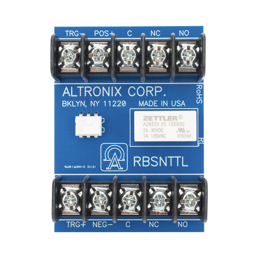 Módulo de relevador ultrasensitivo  Altronix