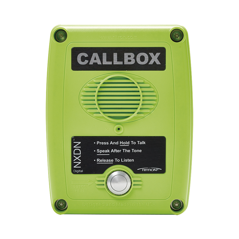 Callbox Digital NXDN, Intercomunicador Inalámbrico UHF 450-470MHZ, Color Verde