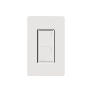 (RadioRa3) Botonera Sunnata Blanco 2 escenas para Radio RA3, programe escenas diferentes en cada botón.