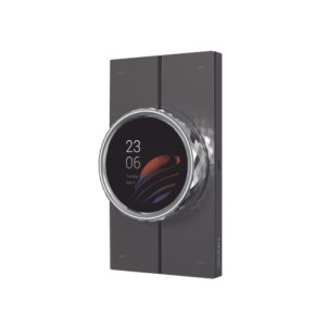 Mini pantalla táctil Hub controlador integrable con sistemas de automatización compatible con múltiples marcas, una entrada de iluminación, 4 botones para escenas. Conexión Wifi