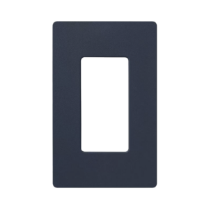 Tapa Color Deep Sea para interruptor o dimmer Lutron, 1 gang, limpio y moderno