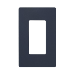 Tapa Color Deep Sea para interruptor o dimmer Lutron, 1 gang, limpio y moderno