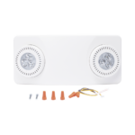Luz de Emergencia Dual LED /520lm/uso rudo/montaje en pared o techo/batería de respaldo incluida - Image 4
