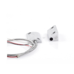 Contacto Magnético para Piso, Salida Dual NC/NA, GAP 65mm, Cubierta de Aluminio con 55cm de Cable Blindado - Image 6