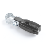 Aislador de paso o esquina con abrazadera incluida de 1 Pulgada  para uso en tubería de malla ciclónica. - Image 3