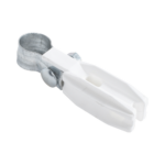 Aislador de paso o esquina de color BLANCO con abrazadera incluida de 1 Pulgada para uso en poste cerco eléctrico - Image 2