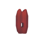 Aislador de color Rojo para postes de esquina de alta Resistencia con Anti UV de uso en cercos eléctricos - Image 2