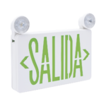 Letrero de Emergencia LED DUAL de SALIDA con Luz de Emergencia/Montaje Universal (pared, lateral o Techo)/Batería de Respaldo Incluida - Image 3