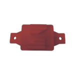 Aislador de Paso color Rojo reforzado para cercos eléctricos, resistente al clima extremoso - Image 2