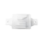 Aislador de Paso Blanco reforzado para cercos eléctricos, resistente al clima extremoso - Image 2