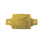 Aislador de Paso color Amarillo reforzado para cercos eléctricos, resistente al clima extremoso - Image 2