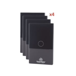 (Wifi) KIT 4 apagadores inteligentes Wifi compatibles con Alexa y GoogleHome