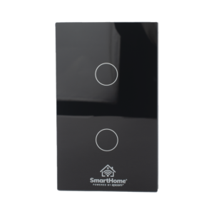 (ZigBee) Apagador switch inalámbrico ZigBee, control de 2 regresos de carga, 110V