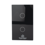 (ZigBee) Apagador switch inalámbrico ZigBee, control de 2 regresos de carga, 110V