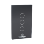 (Wifi) Apagador switch inalámbrico WIFI, control de 3 regresos de carga, 110V - Image 2