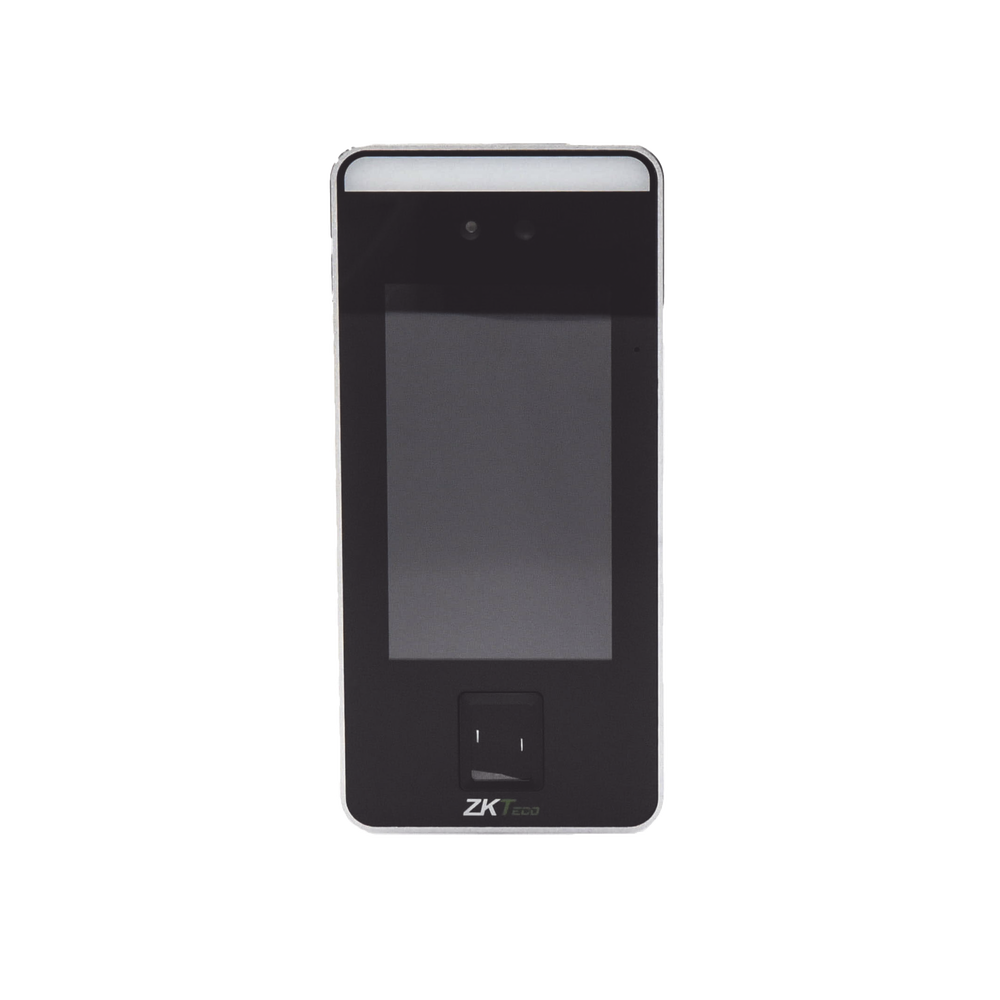 Terminal Biométrica Facial y Palma Sin Contacto / 6,000 Rostros 3,000 Palmas / Pantalla Táctil 5" / Lector QR / TCP/IP Wiegand / Anti-Falsificación