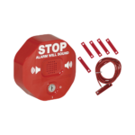 Alarma Multifunción Exit Stopper® para proteger puertas dobles (incluye contactos magnéticos)