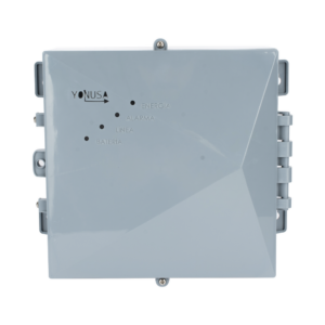 Energizador para Cerco Eléctrico AF-CR / 10,000 Volts / 10,000 Metros Lineales / Alimentación AC 127-220V o Solar / Control Remoto RF 433 MHz / Sistema de Alarma Integrado / Salida Auxiliar 12Vdc 1.5A / Respaldo con Batería Interna 4A