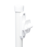 Poste con 6 Aisladores de PASO  para Cerca Electrificada. Tubo Galva. de 1.4m, cal. 18 de 1" Diam. + Pintura Blanca. - Image 4