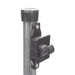 Poste de Paso de 1.2m para Cerca Electrificada.Tubo Galvanizado cal. 18 de 1"Diam. con Tapón y 5 Aisladores Instalados. - Image 4