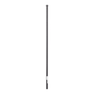 Poste de Esquina Negro de 1.2m para Cerca Electrificada de Tubo Galvanizado cal. 18 de 1"Diam. para 5 Aisladores (No incluidos).