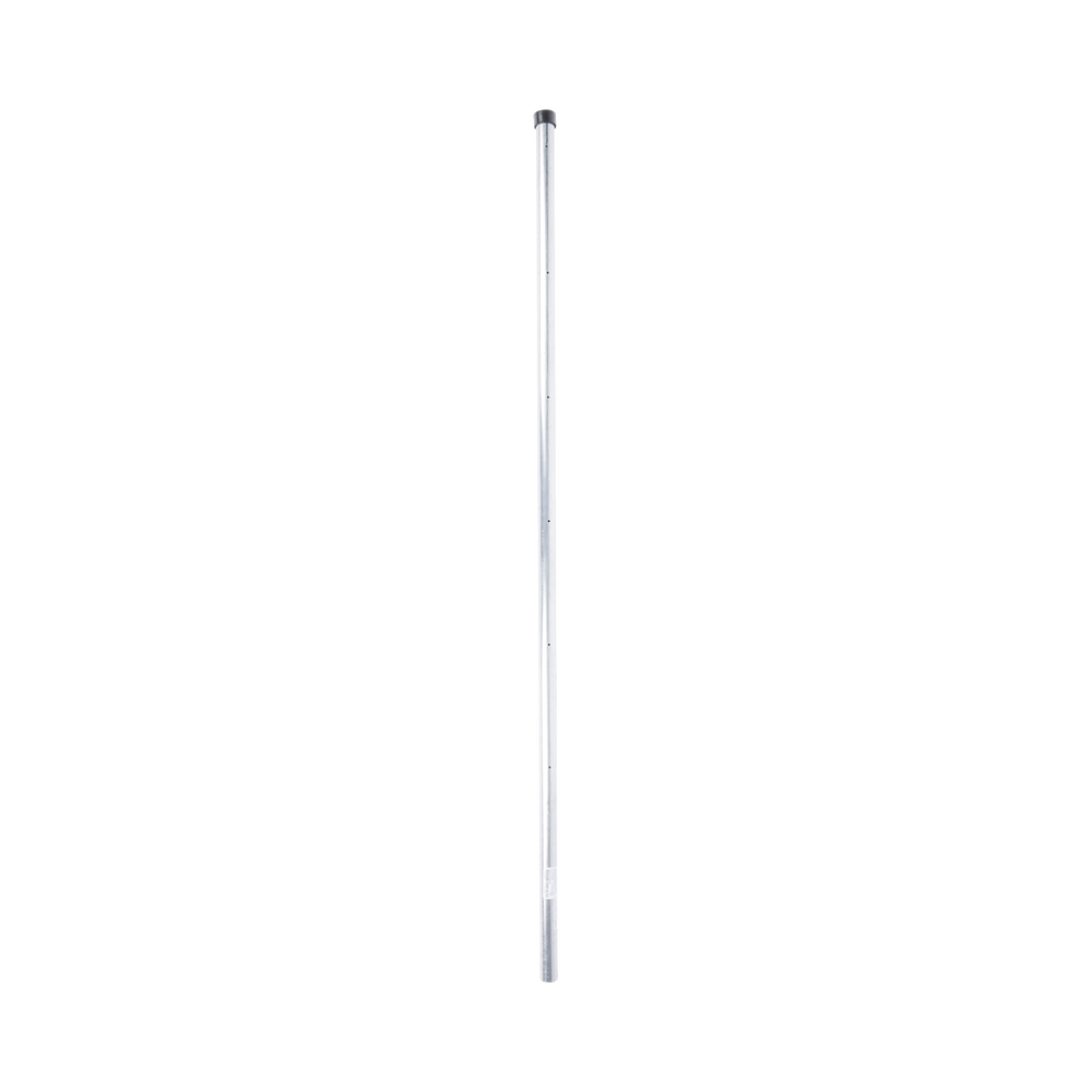 Poste de Esquina para Cerca Electrificada. Tubo Galva. de 1.4m, cal. 18 de 1" Diam. (Sin pintar). Ideal para 6 Aisladores