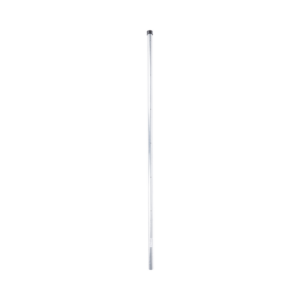 Poste de Esquina para Cerca Electrificada. Tubo Galva. de 1.4m, cal. 18 de 1" Diam. (Sin pintar). Ideal para 6 Aisladores