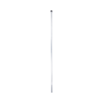 Poste de Esquina  para Cerca Electrificada. Tubo Galva. de 1.4m, cal. 18 de 1" Diam. (Sin pintar). Ideal para 6 Aisladores