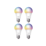 Kit 4 Focos WIFI Multicolor, Intensidad y Color Regulables, Comandos de Voz Mediante Amazon Alexa/Google Assisten