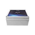 Modulo WIFI LITE con gabinete para uso en Energizadores YONUSA / Aplicación sin costo / Botón de Pánico/ 1 Salida Propósito General