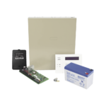 Kit de Panel de Alarma VISTA48LA con  Batería de 9Ah, Transformador y Gabinete