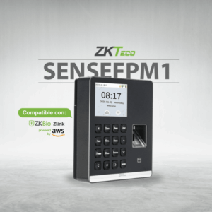 Terminal Biométrica de Asistencia / Huella Digital y RFID / 500 Usuarios / Pantalla 2.8" / WiFi / ZKBio Zlink / USB