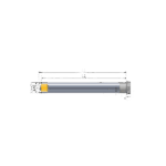 Motor inalámbrico RTS alimentación 110V para persianas, ventana de 3 mts ancho y alto 4 máximo - Image 5